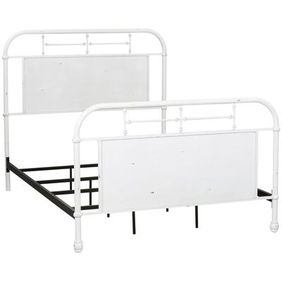 Vintage Series Twin Metal Bed - Antique White