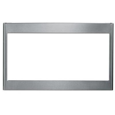 GE Profile Optional 27" Microwave Built-in Trim Kit - Stainless Steel