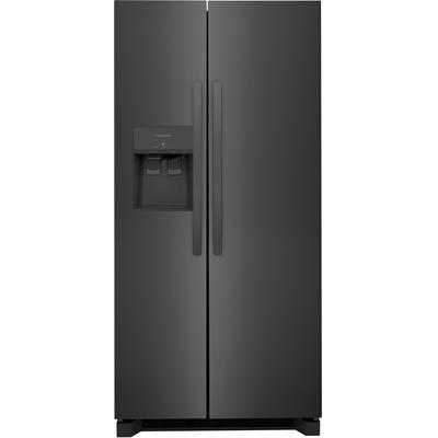 22.3 Cu.Ft. 33" Standard Depth Side by Side Refrigerator - Black Stainless