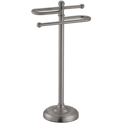 Countertop S-Style Hand Towel Holder - Satin Nickel