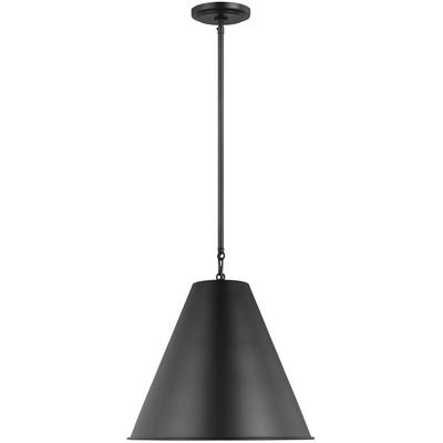 Gordon 1-Light Small Pendant - Midnight Black