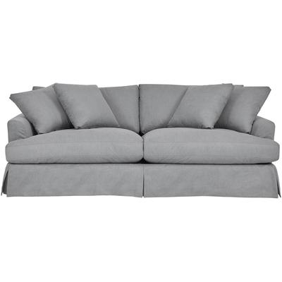 Racari 93" Upholstered Sofa - Slate Gray 