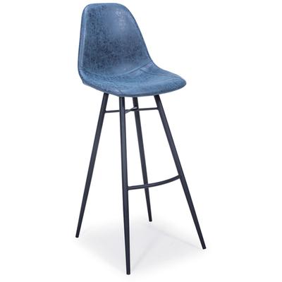 Paris Counter Stool - Dark Blue