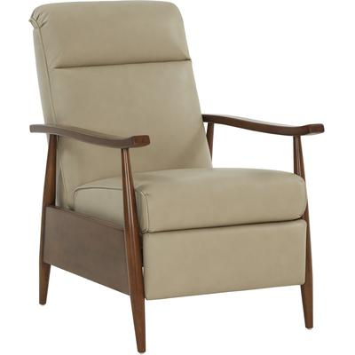 Woodlands Hampton Push Thru The Arms Recliner - Shoreham Cream