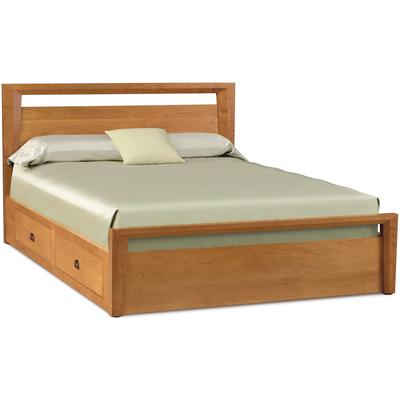 Mansfield California King Storage Bed - Natural Cherry